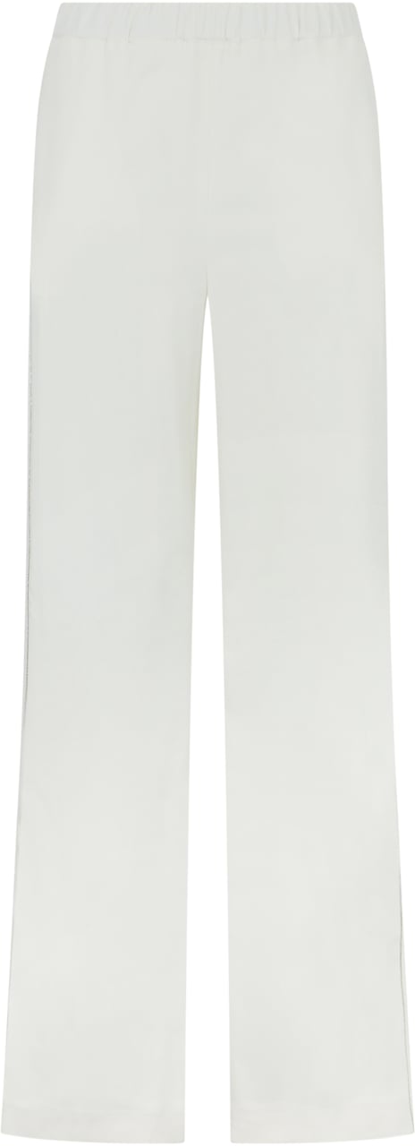 Fabiana Filippi Trousers with ample fit elegant white fashion Wit
