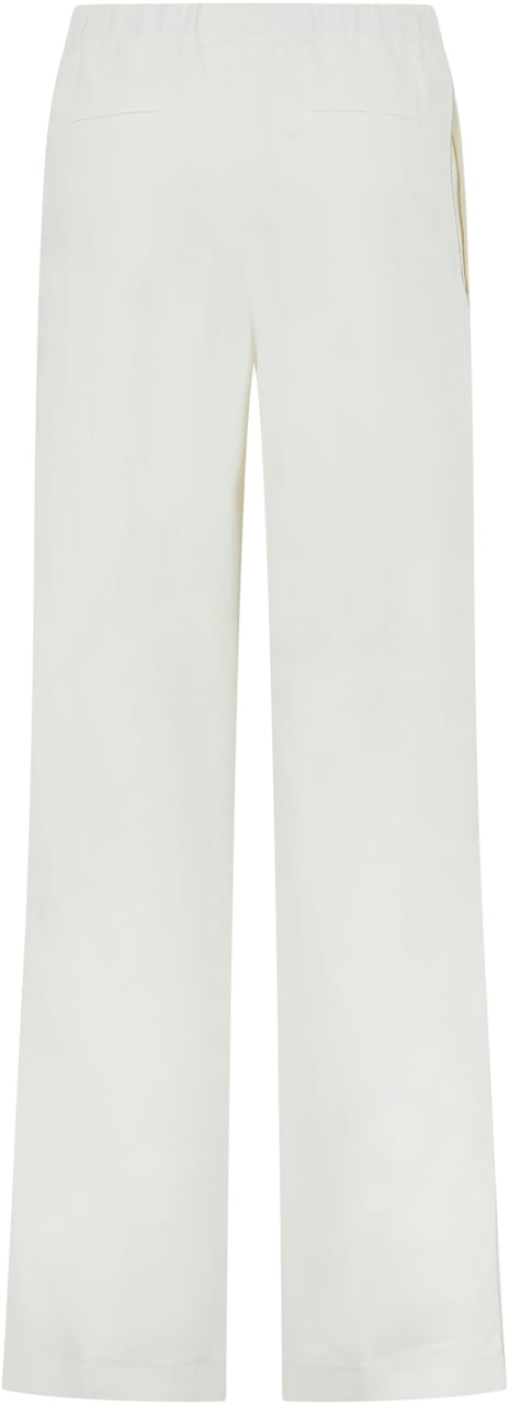 Fabiana Filippi Trousers with ample fit elegant white fashion Wit