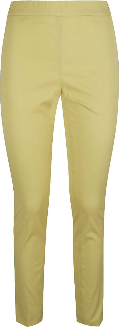 Fabiana Filippi Fitted Trousers With Elastic Waistband Neutraal
