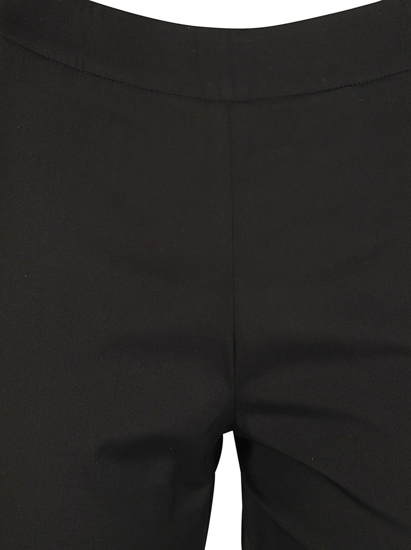 Fabiana Filippi Tailored Black Trousers With Streamlined Fit Zwart