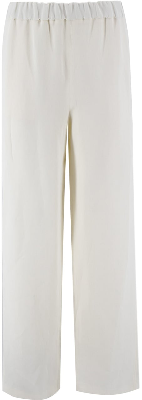 Fabiana Filippi Viscose trousers Wit