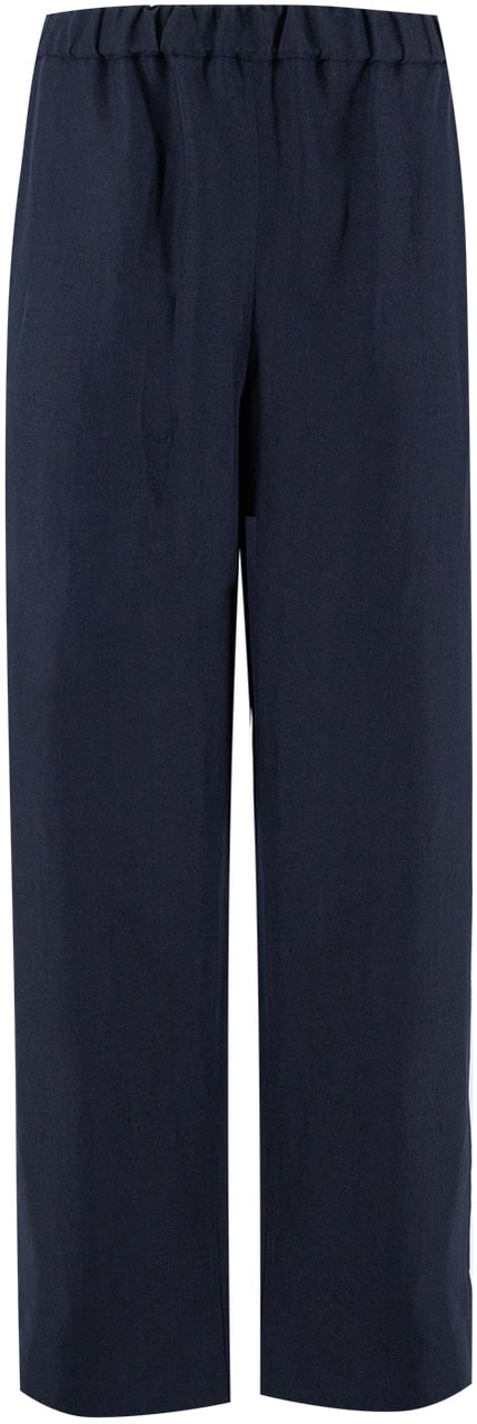 Fabiana Filippi Viscose trousers Blauw