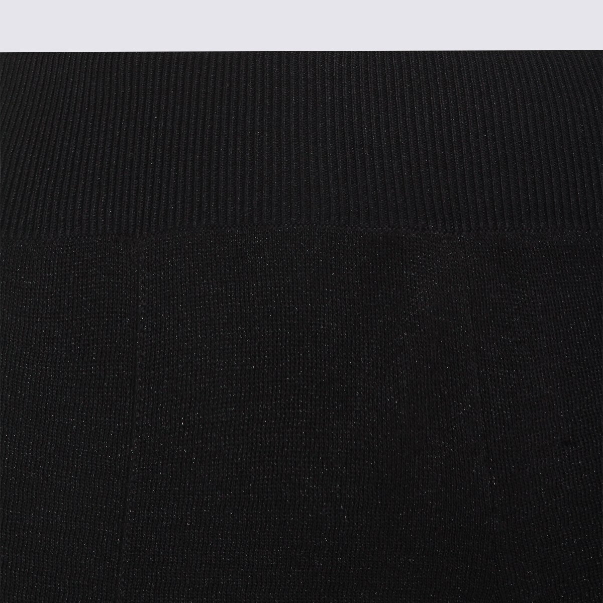 Fabiana Filippi Straight-Leg Trousers With High Waistband And Refined Detail Zwart
