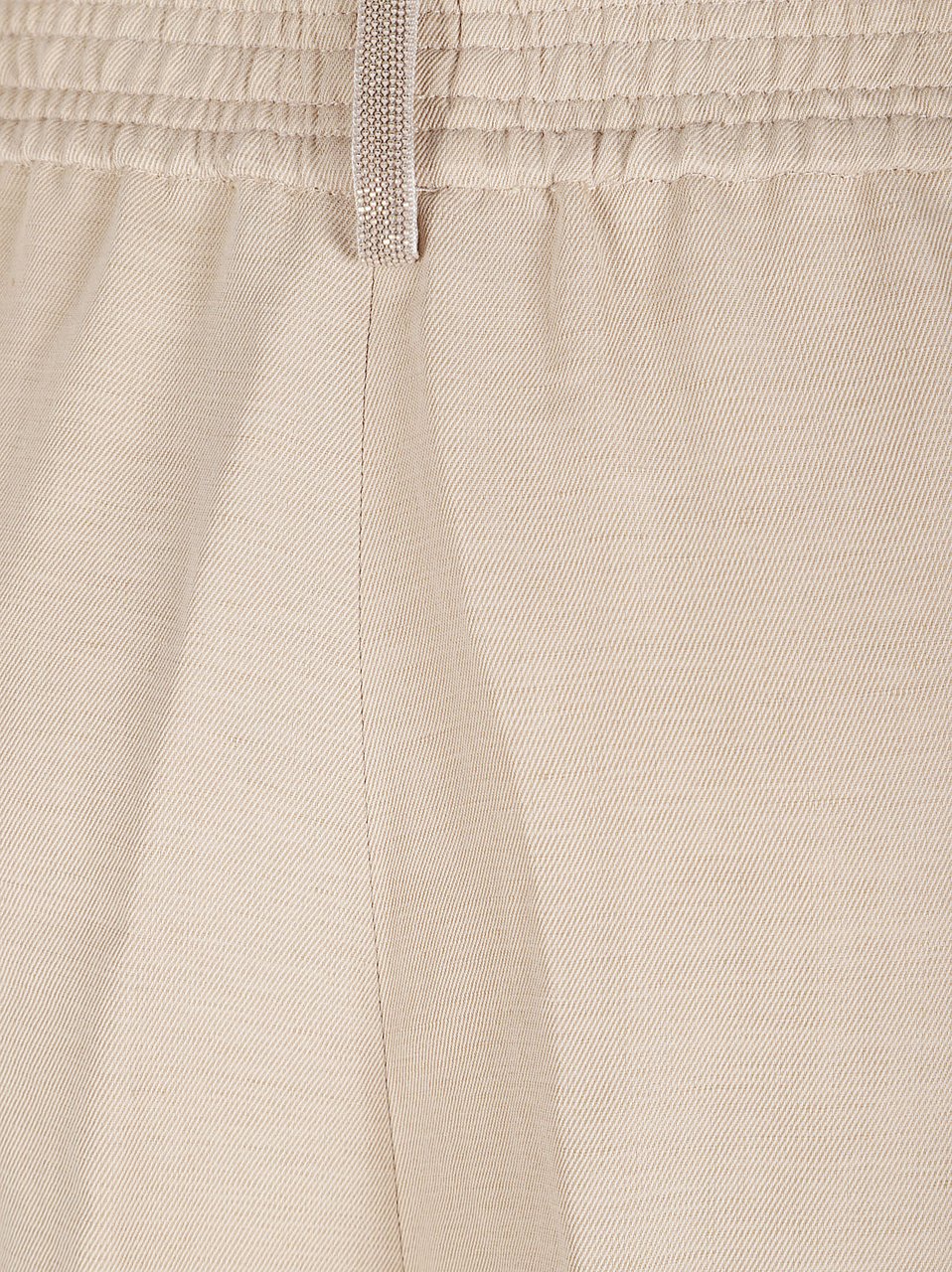 Fabiana Filippi Relaxed Fit Lightweight Trousers with Elegant Pleats Grijs