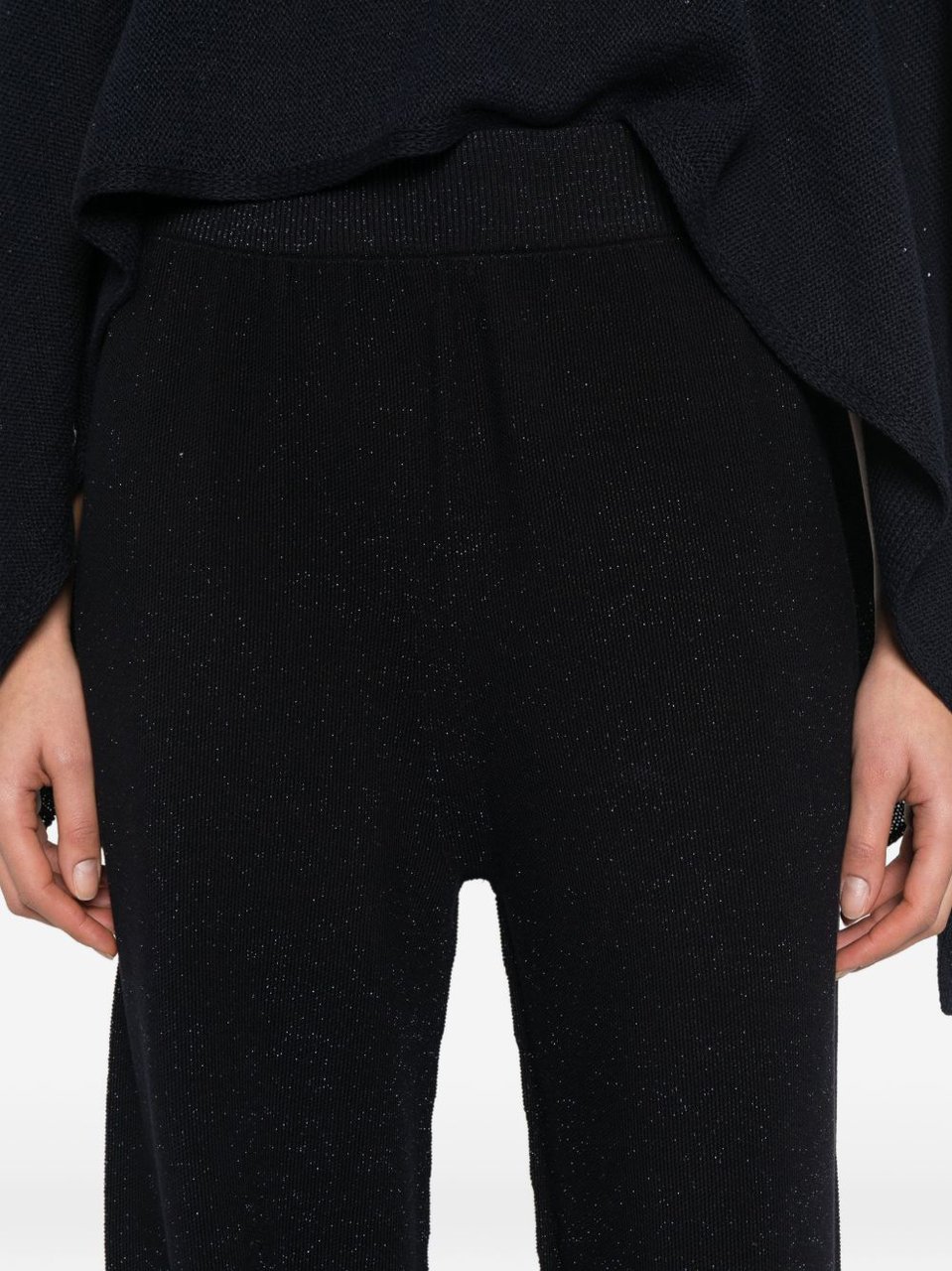 Fabiana Filippi Trousers Navy Zwart