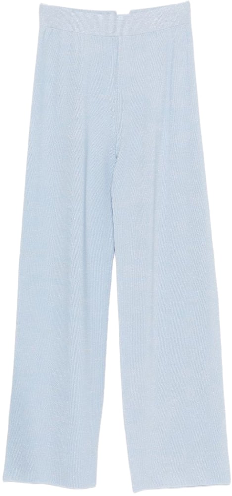 Fabiana Filippi Trousers Clear Blue Blauw