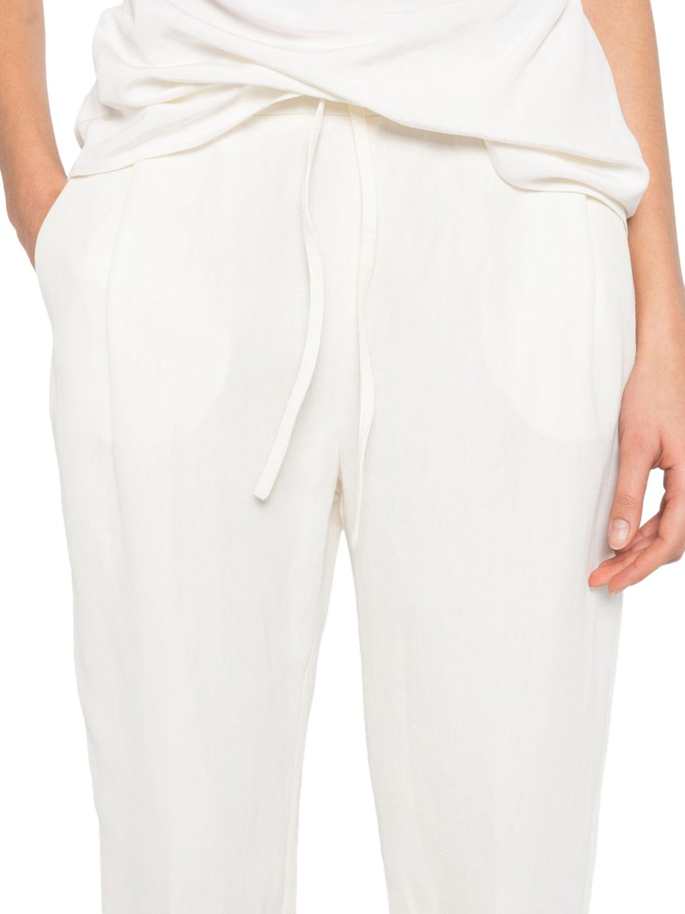 Fabiana Filippi Trousers White Wit