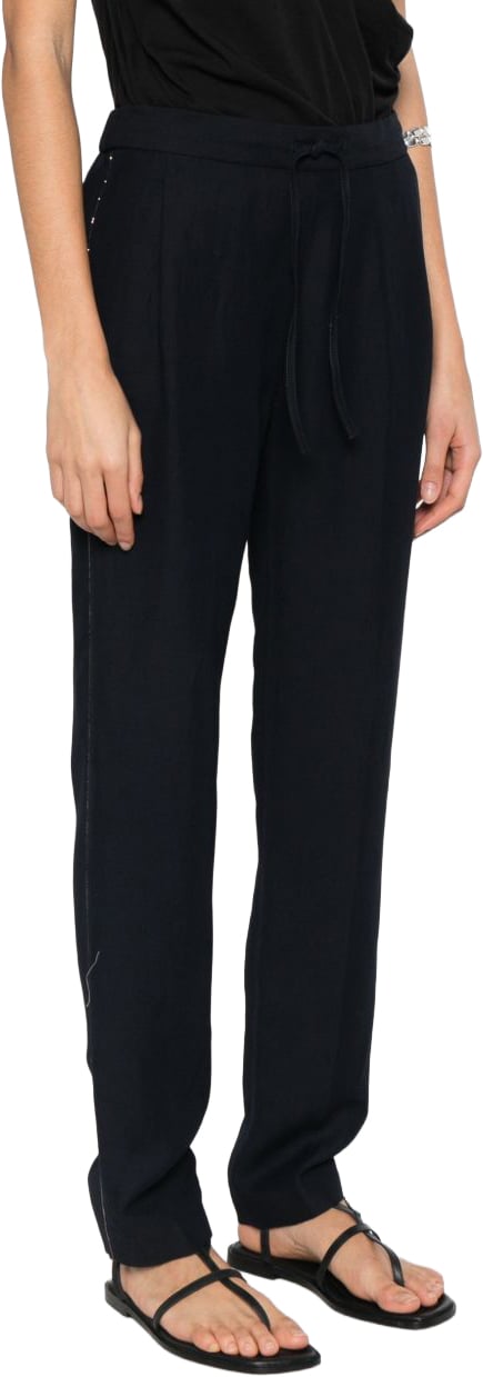 Fabiana Filippi Trousers Blu Navy