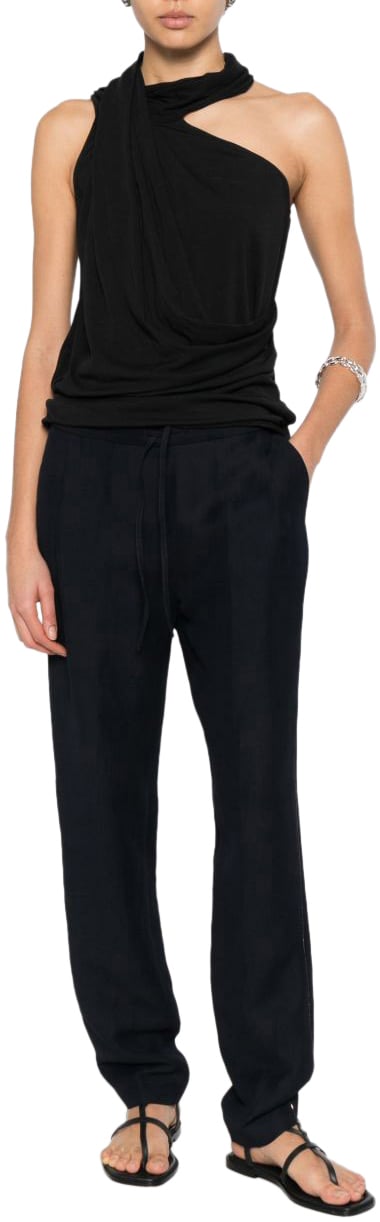 Fabiana Filippi Trousers Blue Blauw