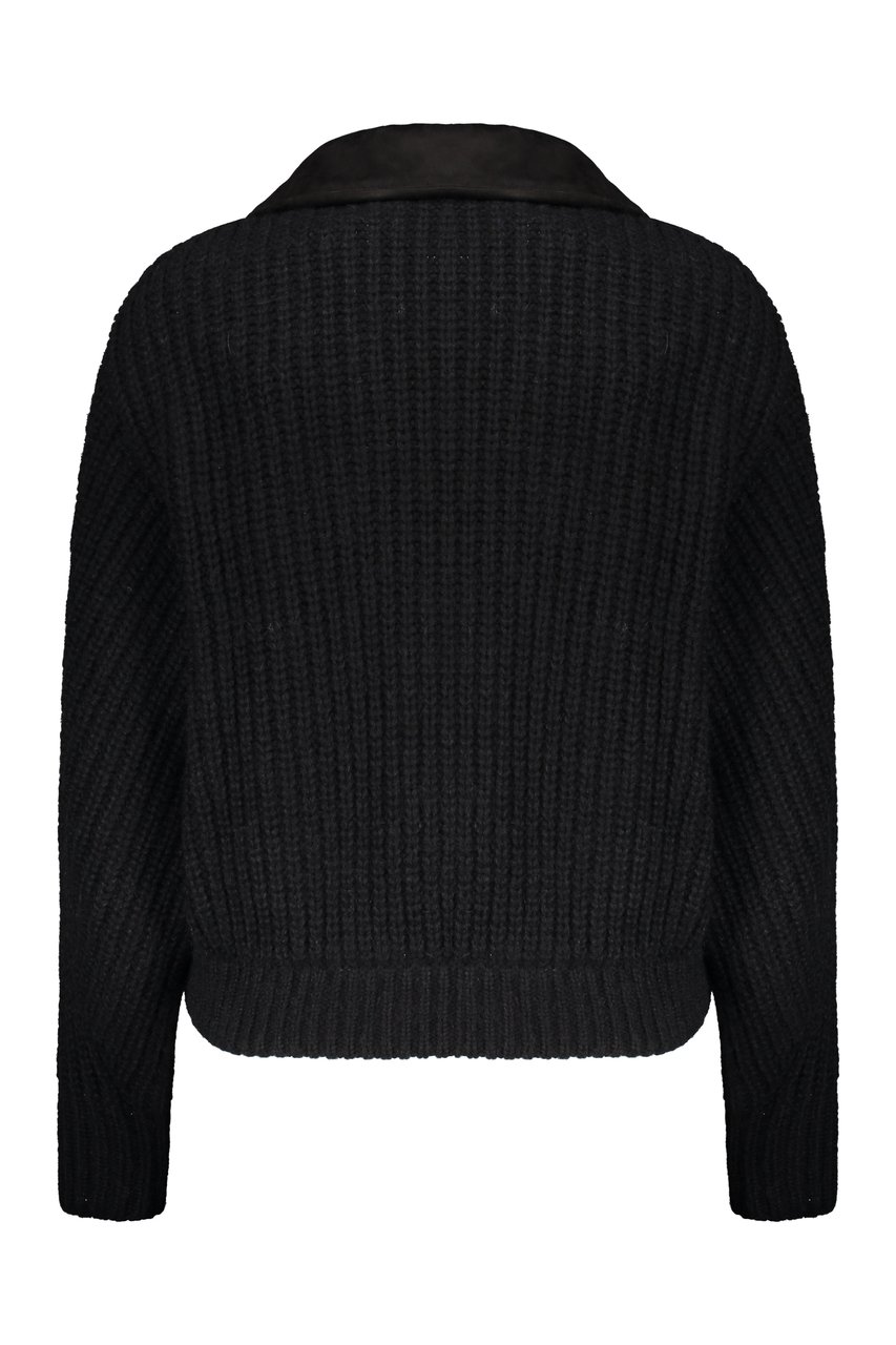 Fabiana Filippi Leather jacket Zwart