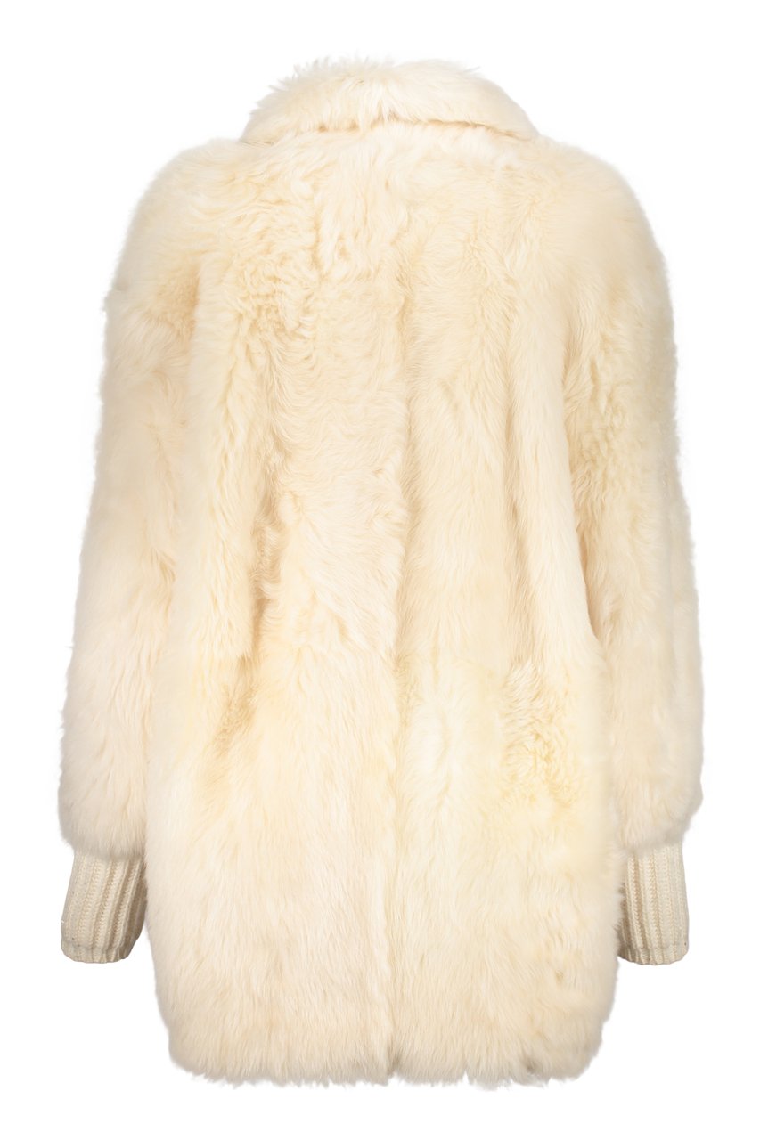 Fabiana Filippi Shearling lambswool Wit