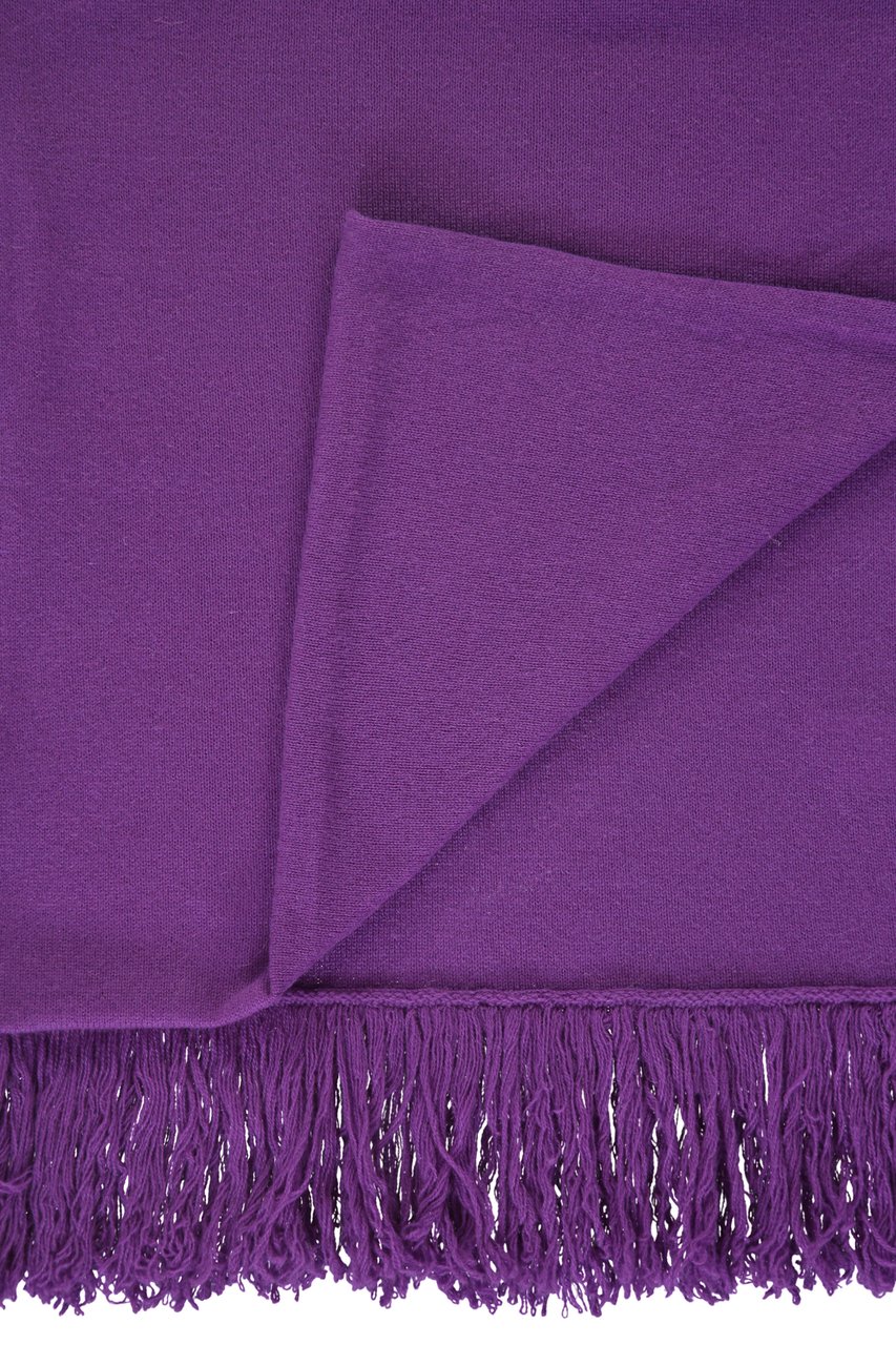 Fabiana Filippi Fringed scarf Paars