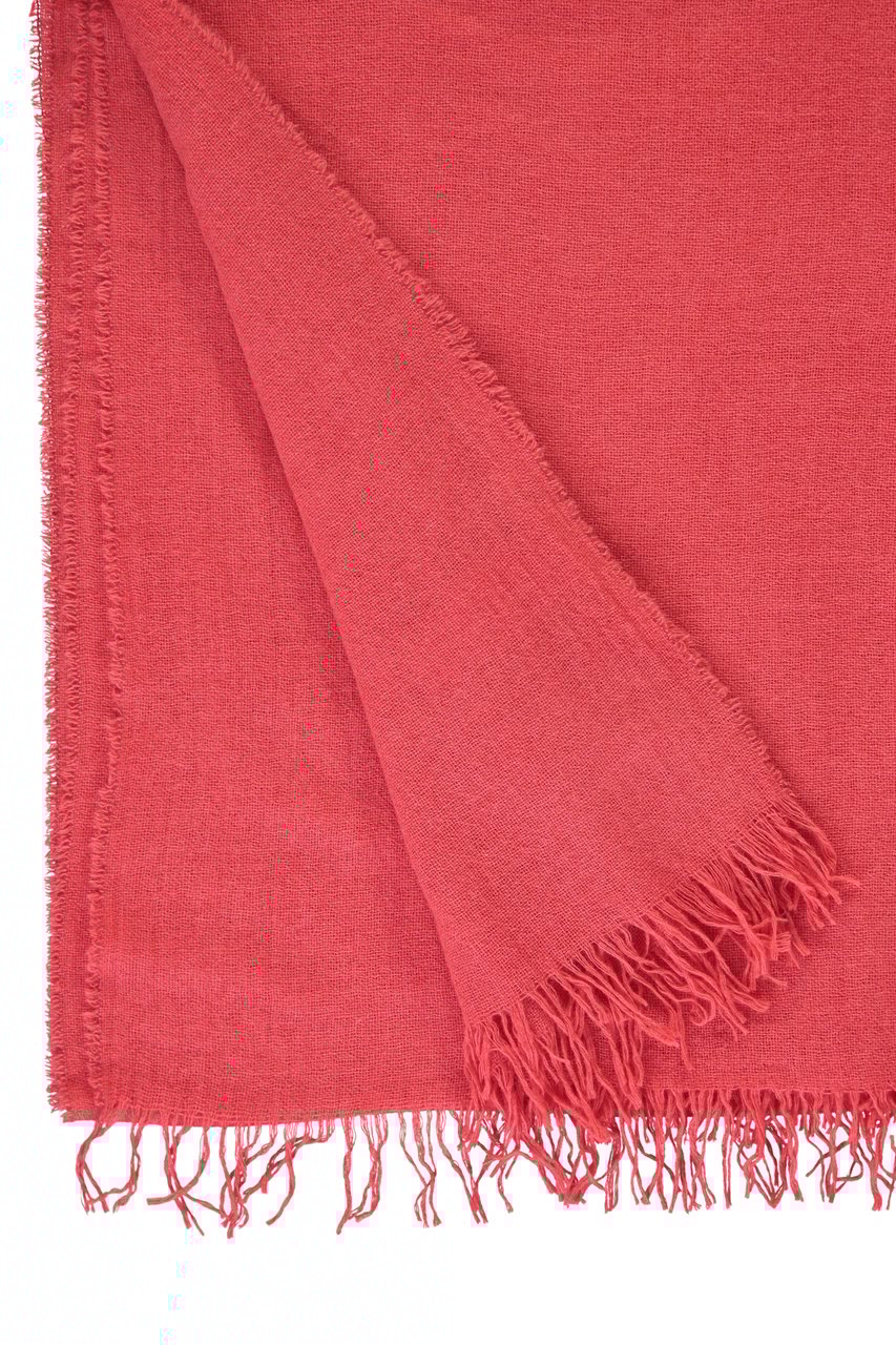 Fabiana Filippi Wool blend scarf Rood