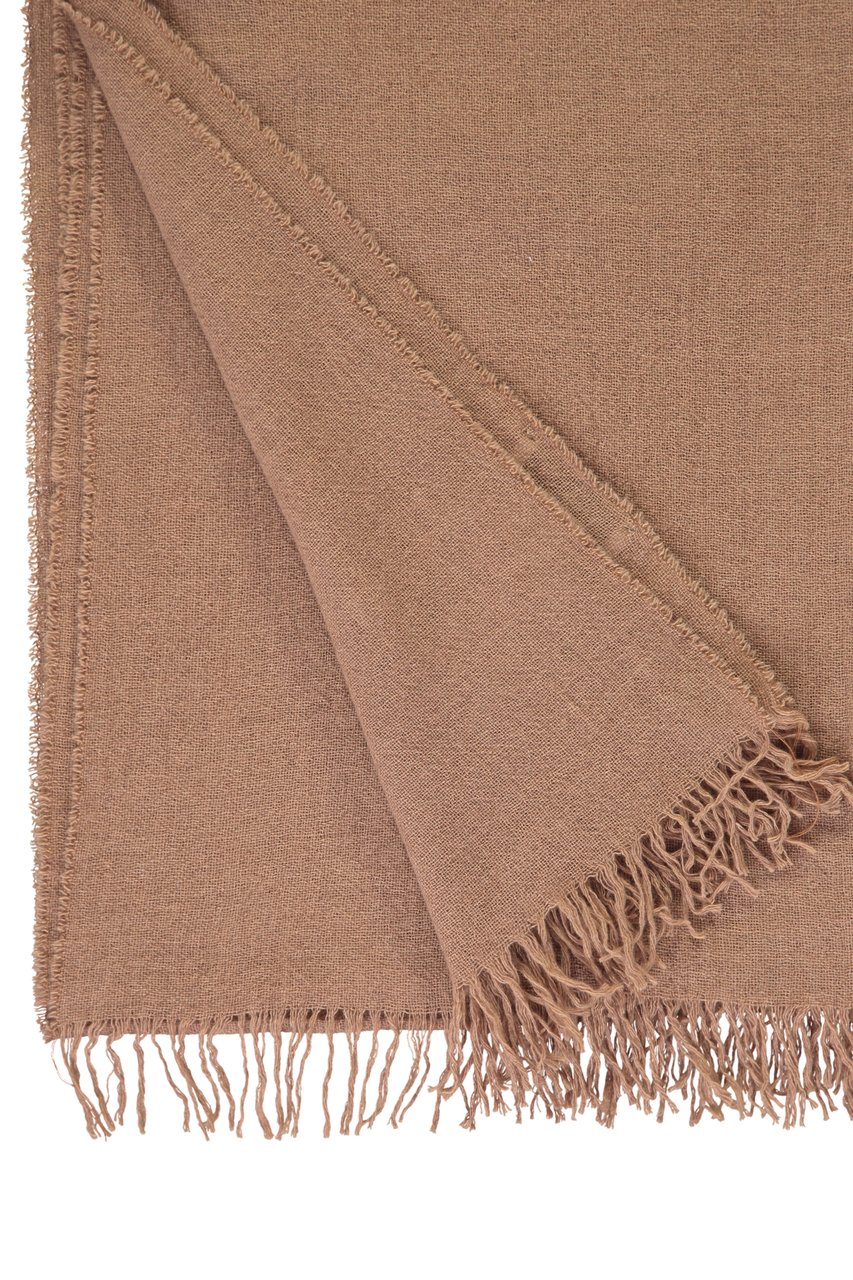 Fabiana Filippi Wool blend scarf Bruin