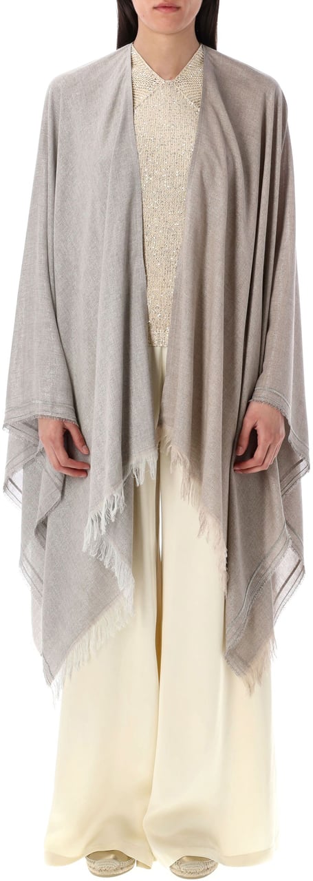 Fabiana Filippi Cape Beige Beige