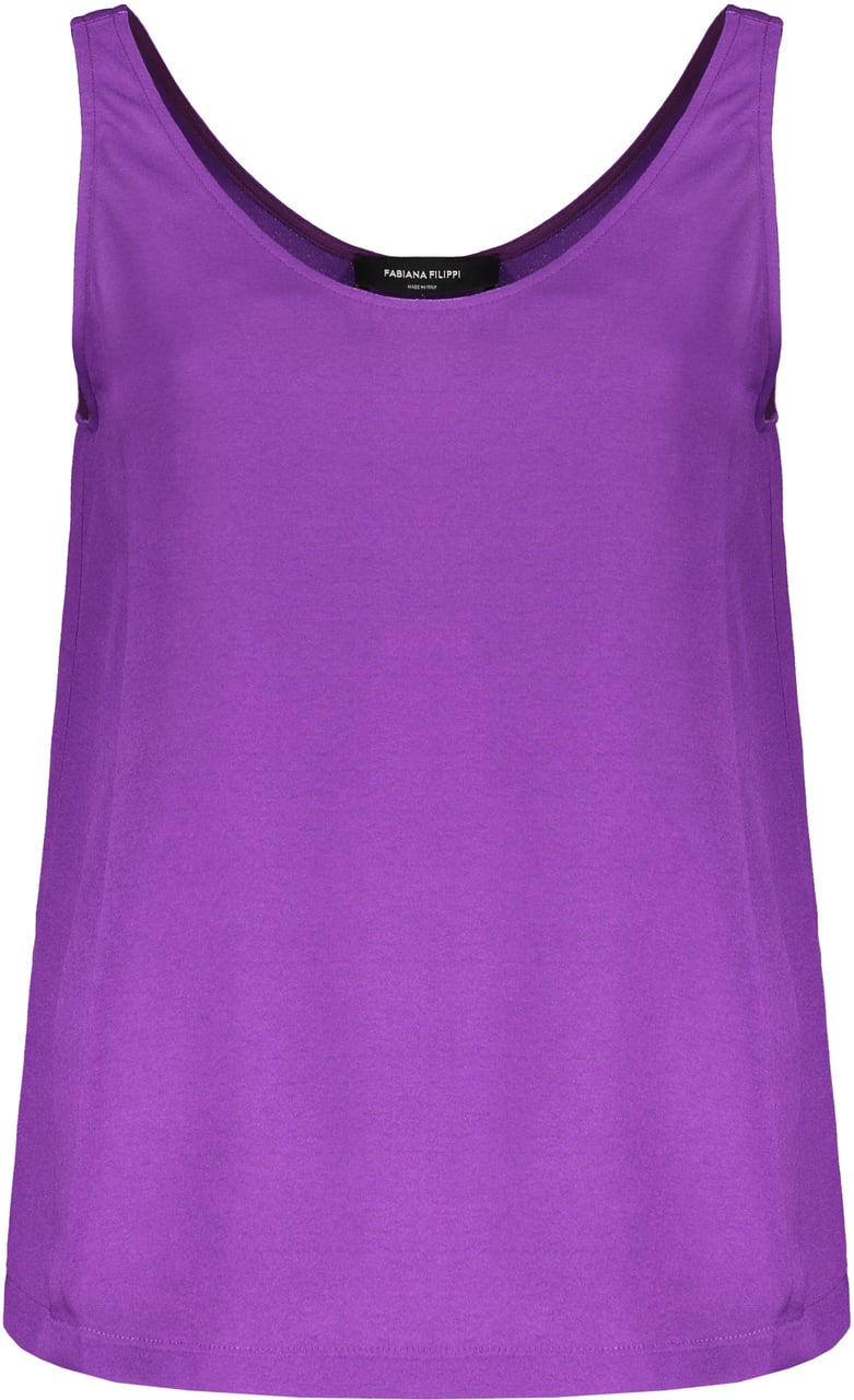 Fabiana Filippi Viscose top Paars