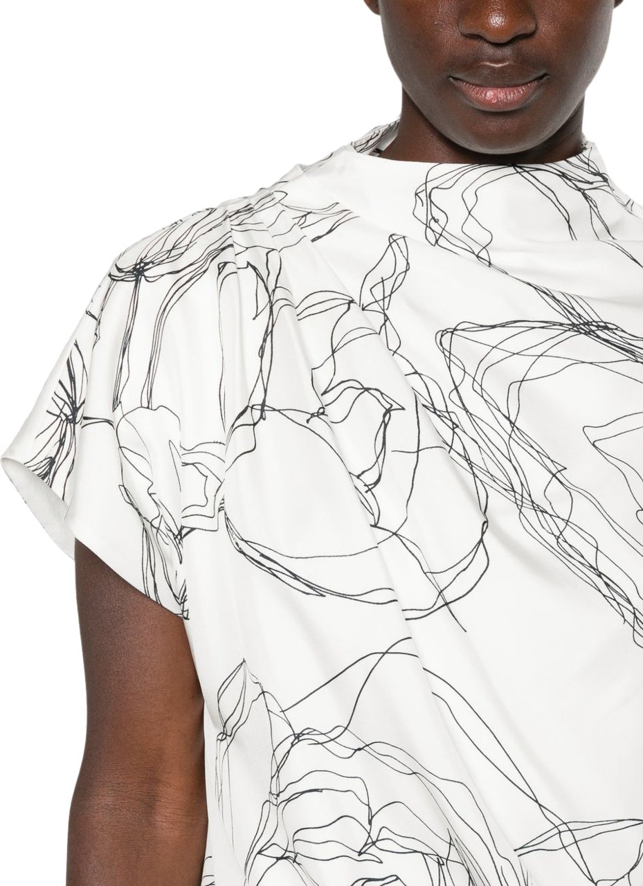 Fabiana Filippi Top White Wit