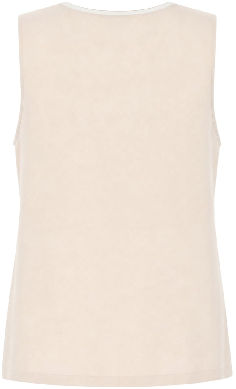 Fabiana Filippi Sand acetate blend top Neutraal