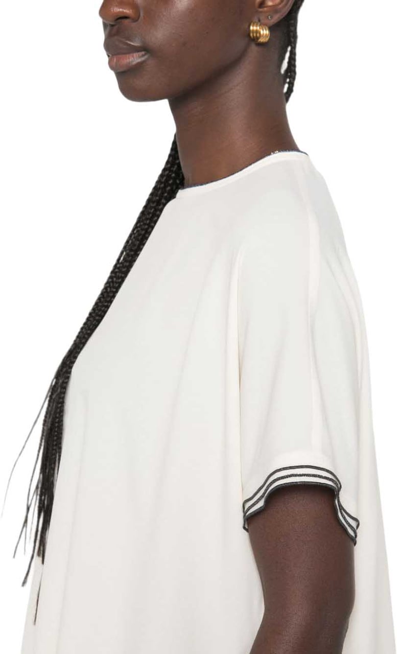 Fabiana Filippi Top White Wit