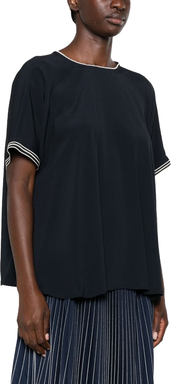 Fabiana Filippi Top Navy Navy