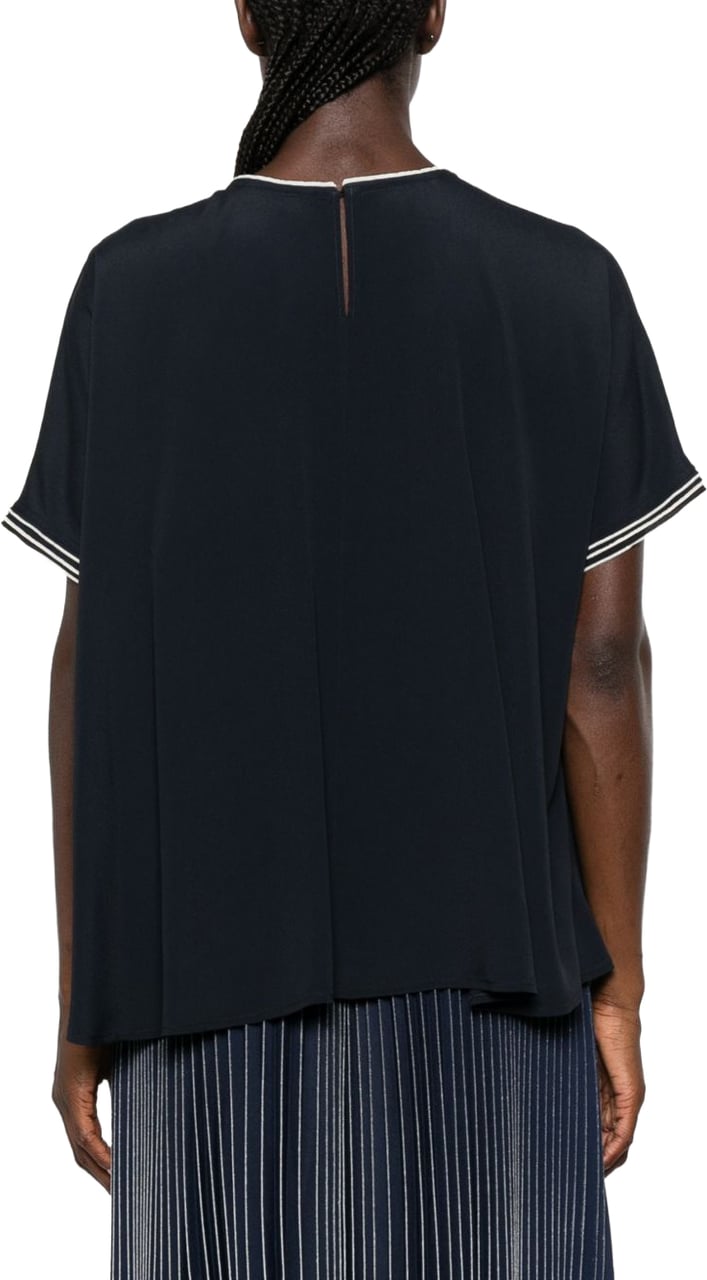 Fabiana Filippi Top Navy Navy