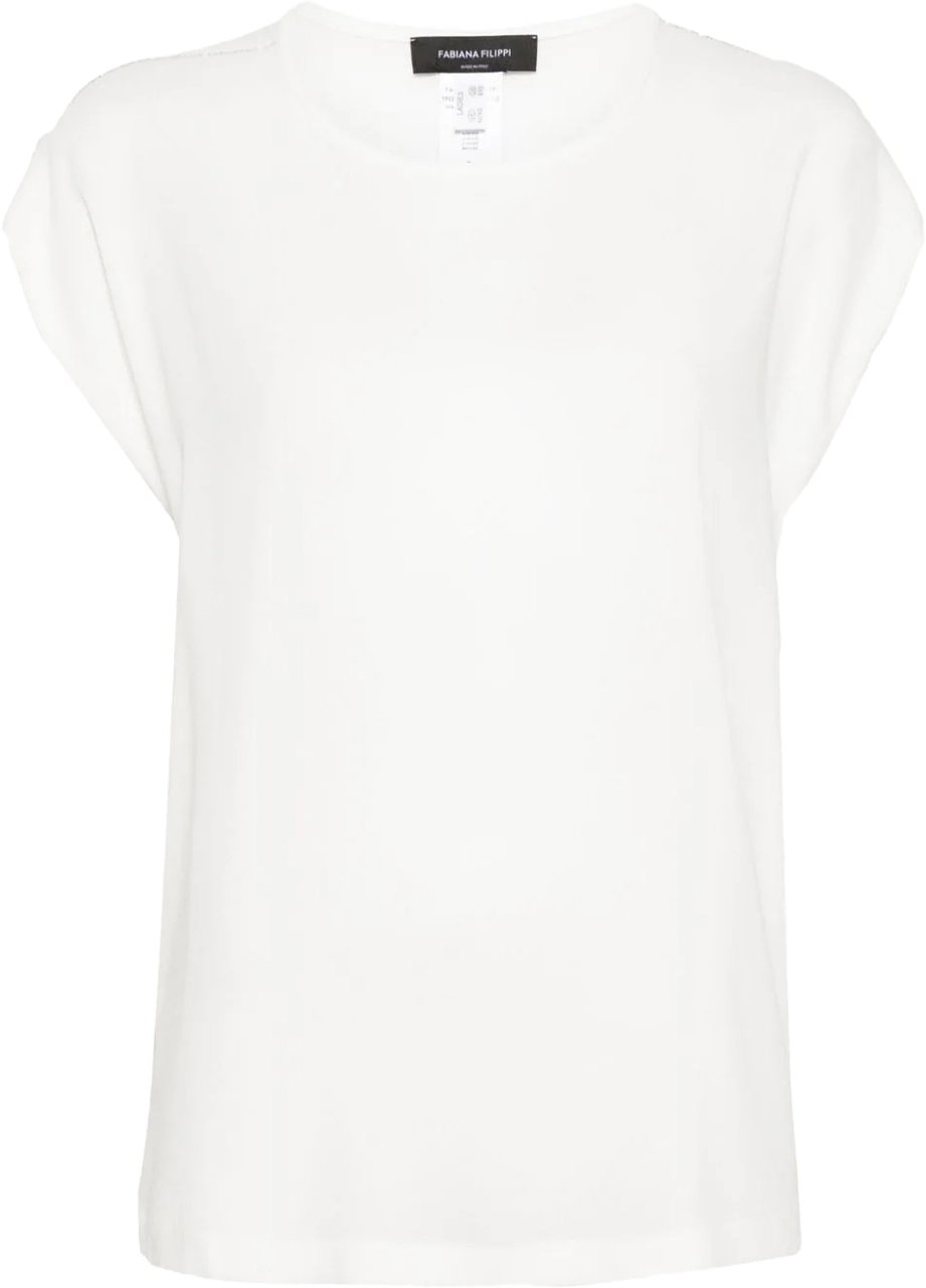 Fabiana Filippi top white Wit