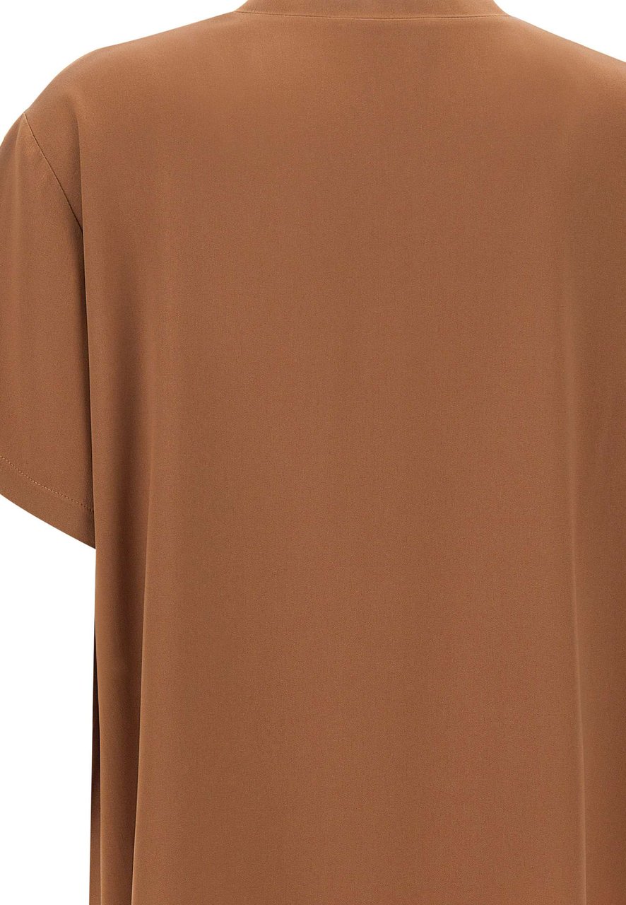 Fabiana Filippi Top Brown Beige