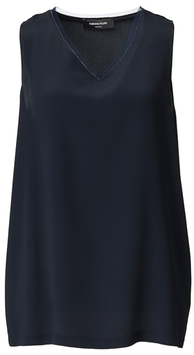 Fabiana Filippi Top Blue Blauw
