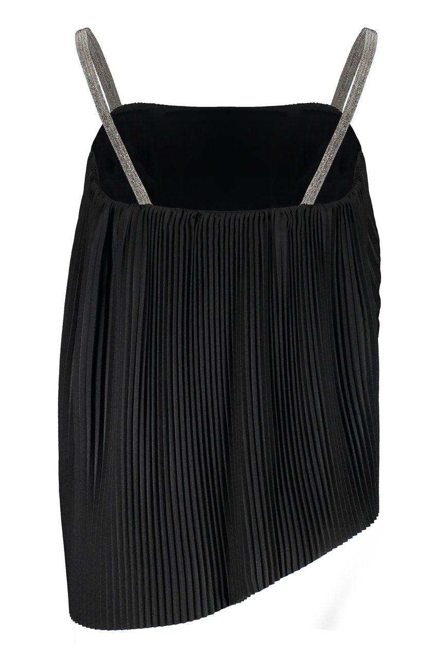 Fabiana Filippi Pleated top Zwart