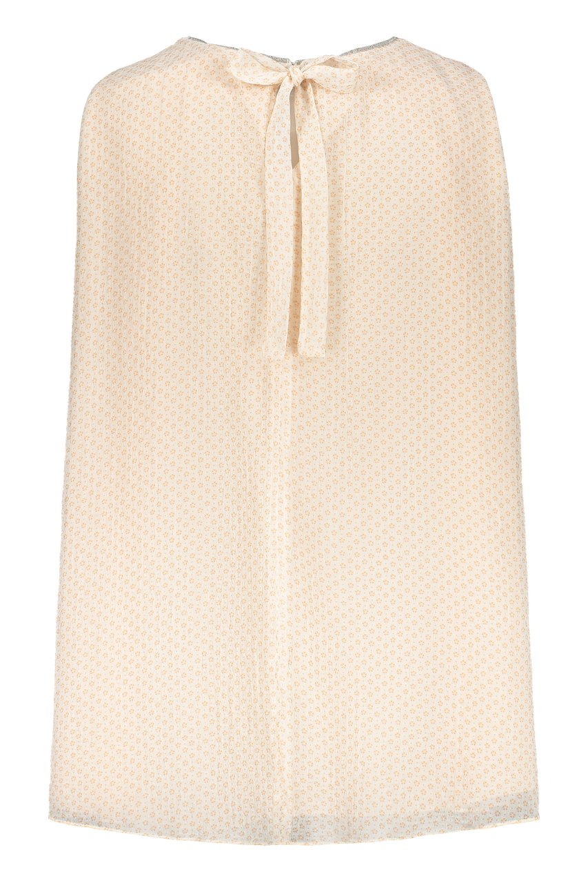 Fabiana Filippi Sleeveless top Wit