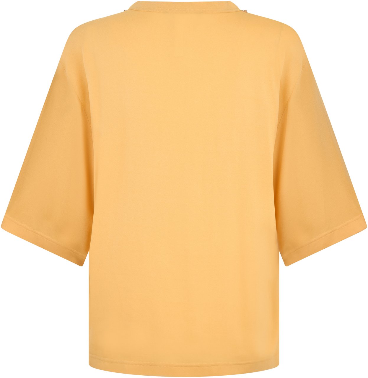 Fabiana Filippi Orange short-sleeve T-shirt, casual and versatile. Oranje