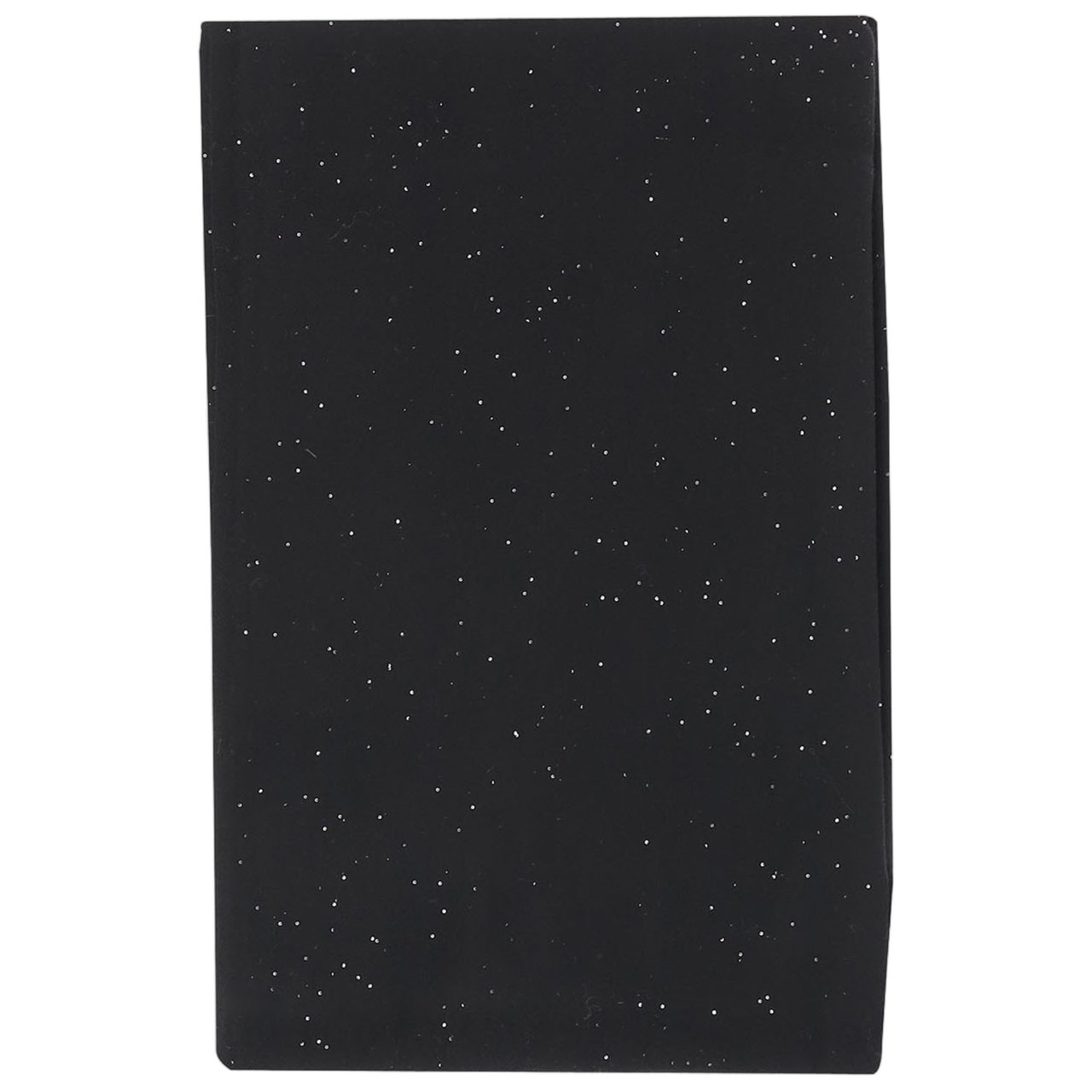 FALIERO SARTI Rectangular Wool Scarf With Fringed Edges And All-Over Sequin Embellishment Zwart