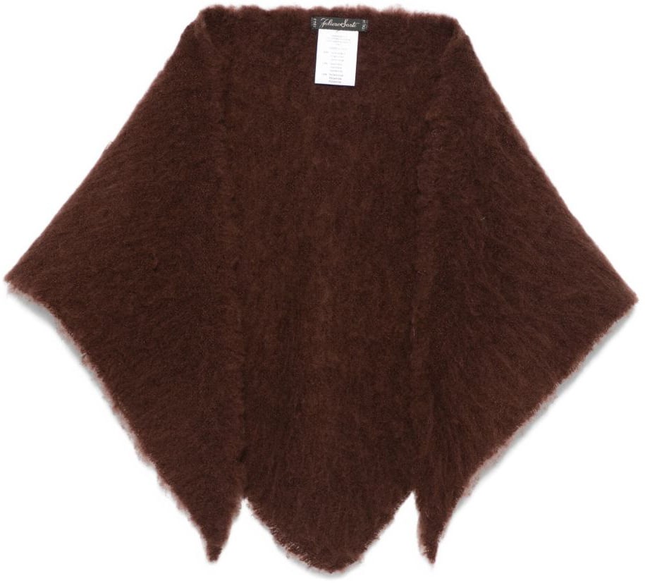FALIERO SARTI Scarfs Brown Bruin