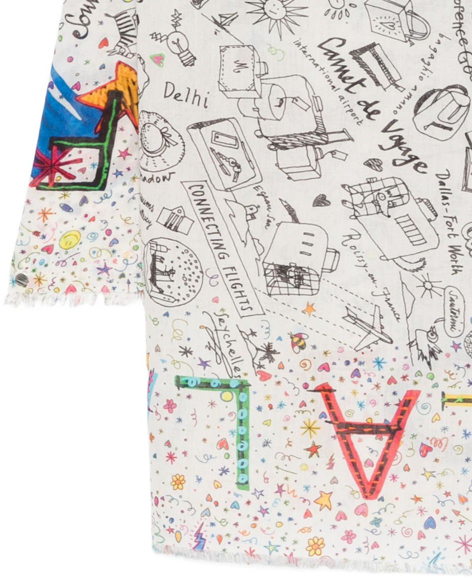 FALIERO SARTI Scarfs Grey Grijs