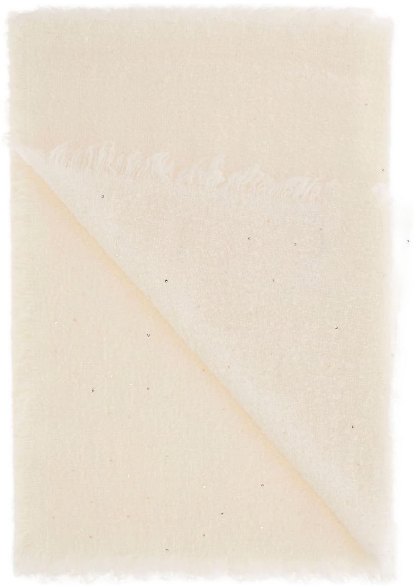 FALIERO SARTI Scarfs Ivory Wit