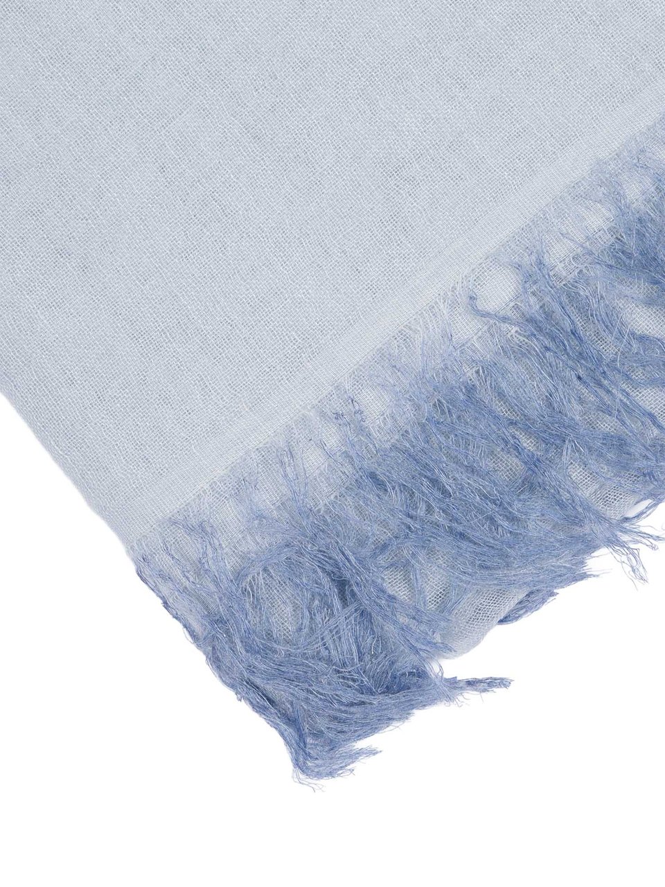FALIERO SARTI Light Blue Kashy Cashmere Blend Scarf Grijs