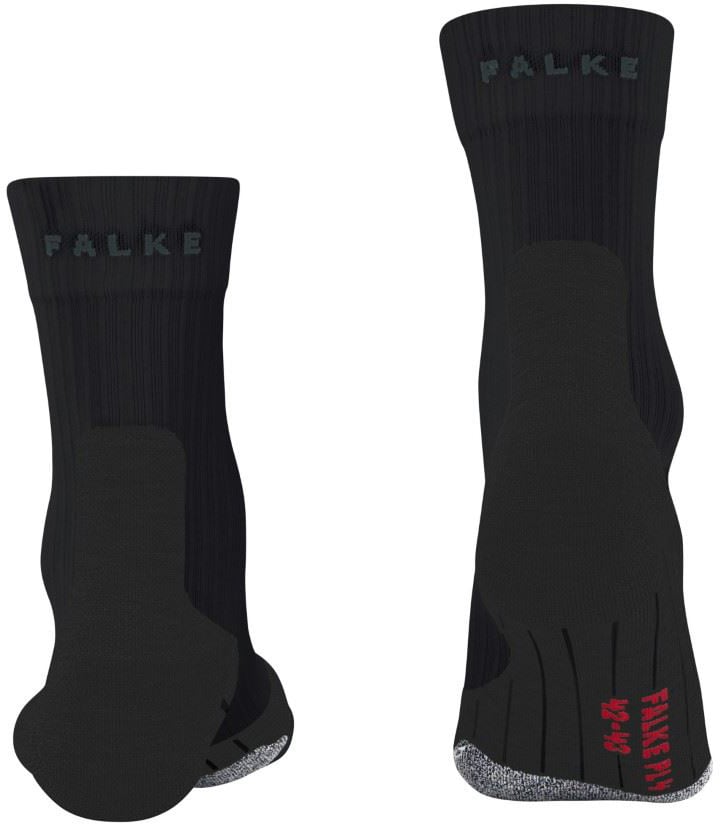 FALKE PL4 Sok Heren Black Zwart