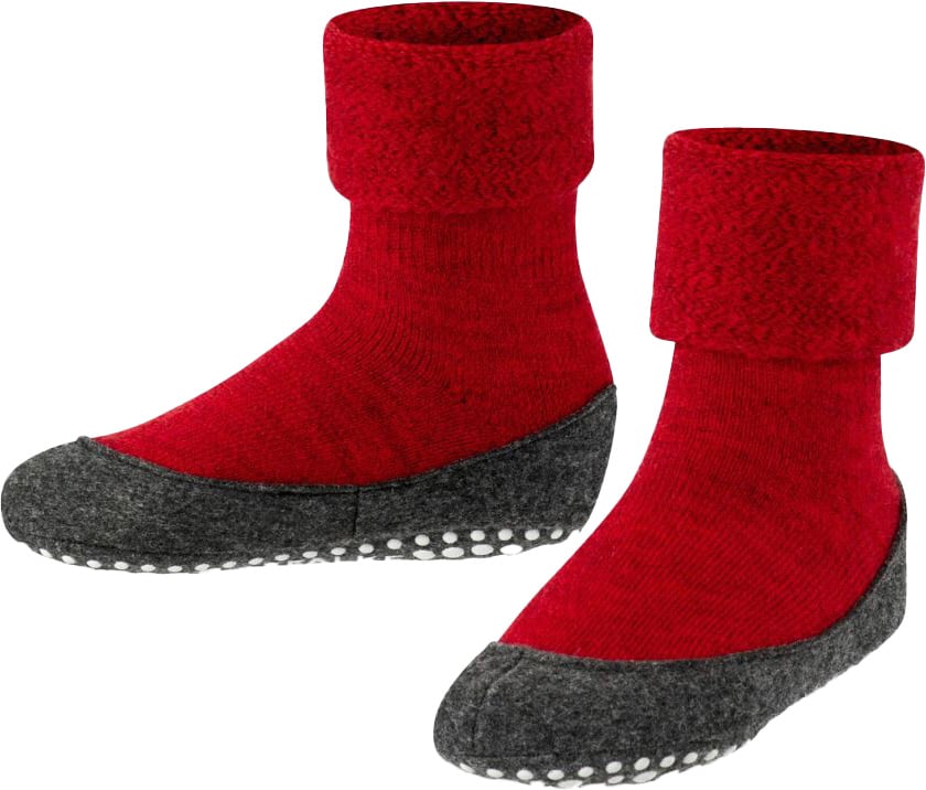 FALKE Cosyshoe Kinder Slof Rood