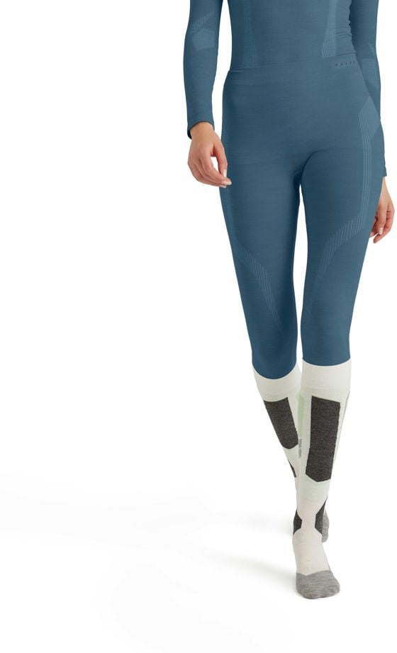 FALKE Wool-Tech Legging Blauw