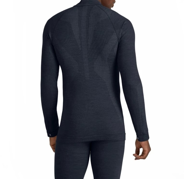 FALKE LS Wool-Tech Shirt Blauw