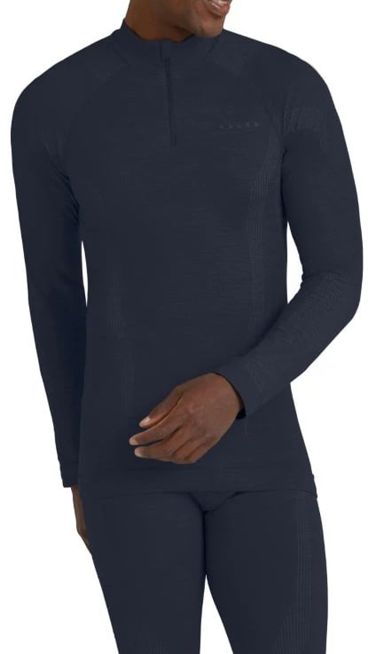 FALKE LS Wool-Tech Shirt Blauw