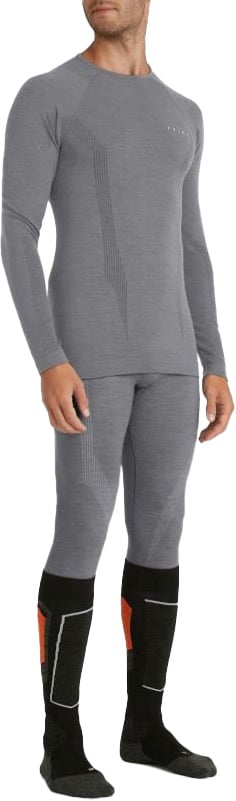FALKE LS Wool-Tech Shirt Grijs