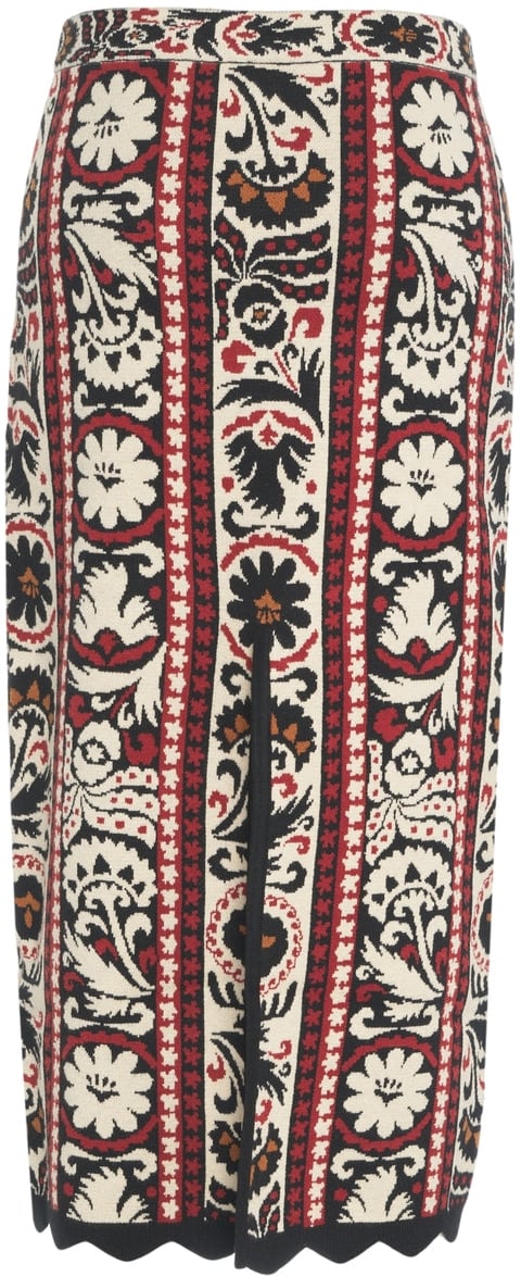 FARM Rio Embroidered skirt Divers