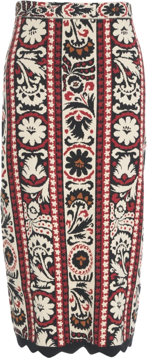FARM Rio Embroidered skirt Divers