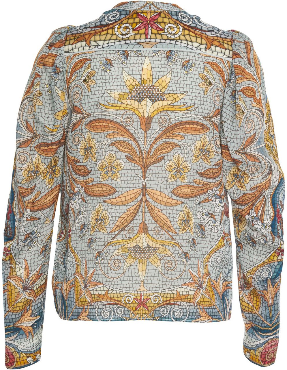 FARM Rio Blouse with pattern Blauw