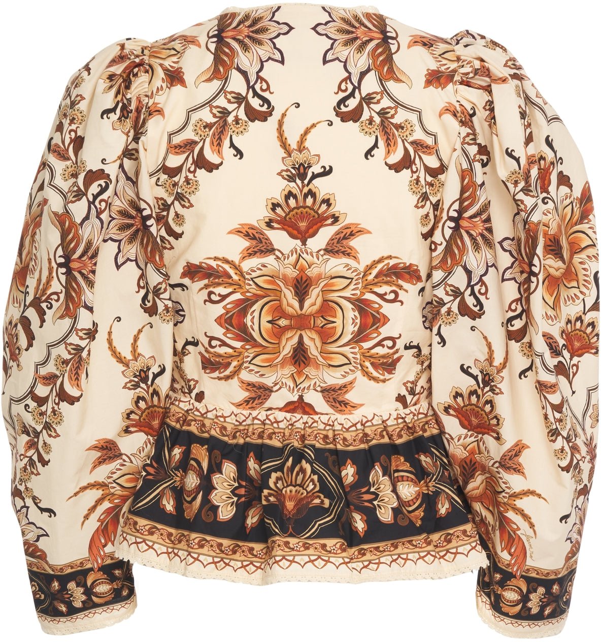 FARM Rio Blouse with pattern Beige