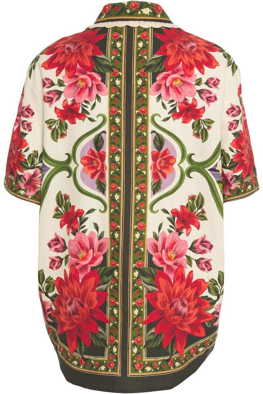 FARM Rio Blouse with floral pattern Divers
