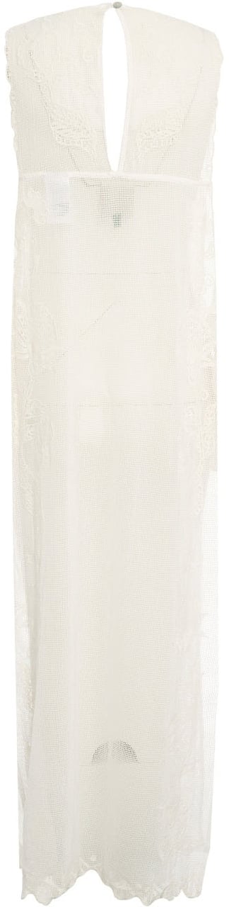 FARM Rio Maxi dress with embroidery Wit