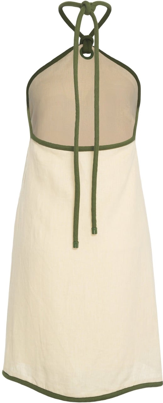 FARM Rio Halterneck dress Beige