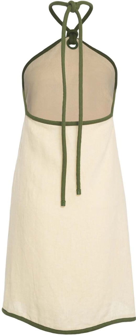FARM Rio Halterneck dress Beige